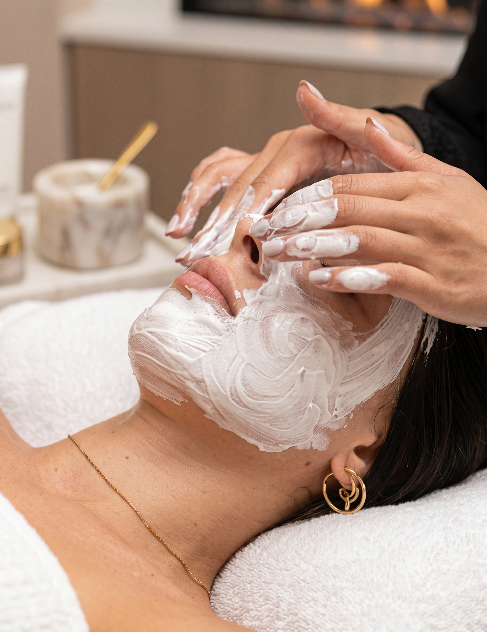 Massage japonais du visage